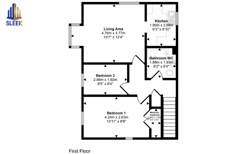 18 Wessex Close Hungerford, 02 Bed Flat