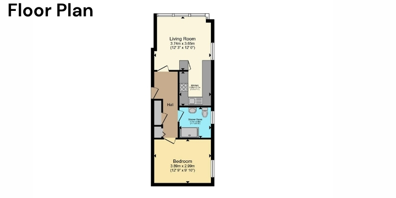 Flat 1, First Floor, 54 Swanley Centre, BR8 7TQ